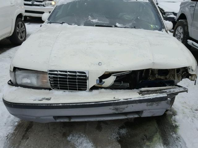 1G3BP83E8MW300303 - 1991 OLDSMOBILE CUSTOM CRU WHITE photo 7