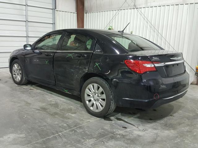 1C3CCBAB9EN122399 - 2014 CHRYSLER 200 LX BLACK photo 3