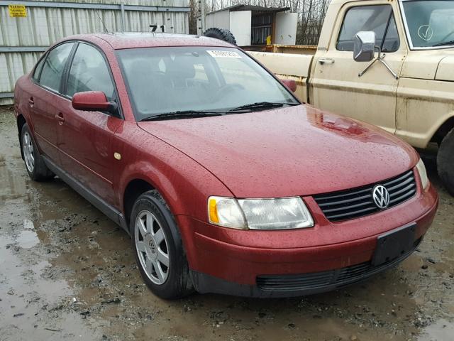 WVWPD63B0XE498698 - 1999 VOLKSWAGEN PASSAT GLX RED photo 1