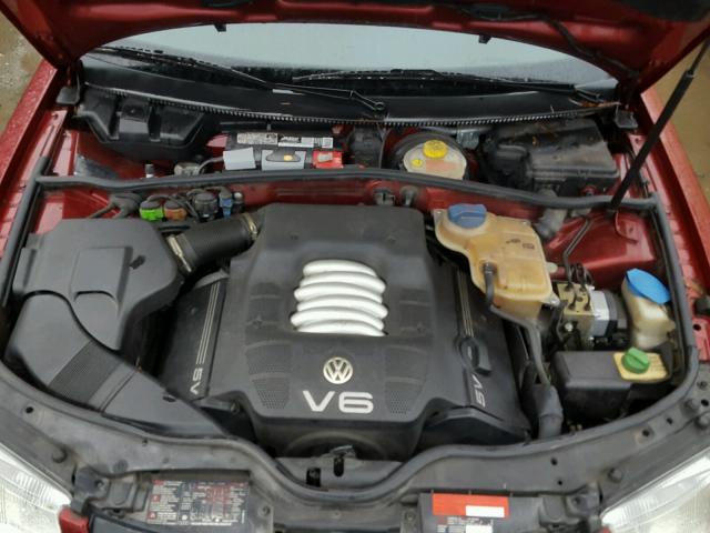 WVWPD63B0XE498698 - 1999 VOLKSWAGEN PASSAT GLX RED photo 7