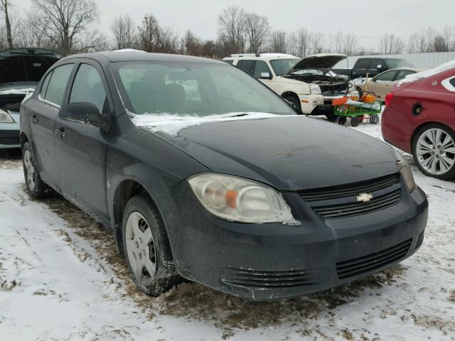 1G1AL58F887190725 - 2008 CHEVROLET COBALT LT BLACK photo 1