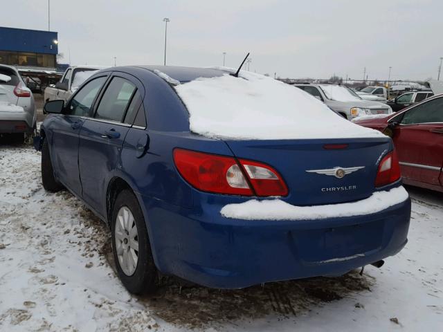 1C3CC4FBXAN201725 - 2010 CHRYSLER SEBRING TO BLUE photo 3