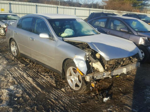 JNKCV51E74M601943 - 2004 INFINITI G35 SILVER photo 1