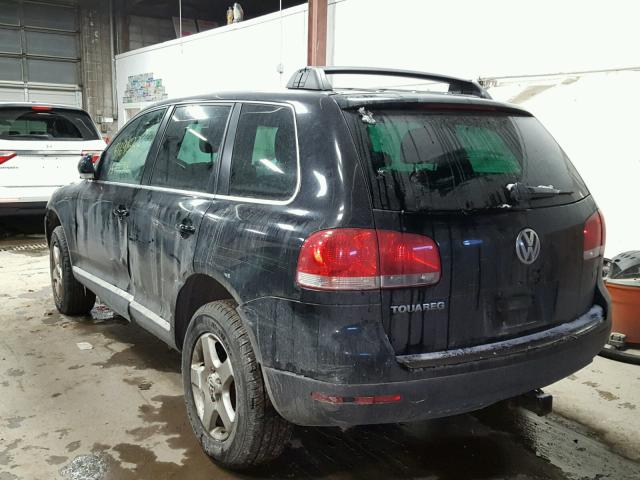 WVGZG77L95D054257 - 2005 VOLKSWAGEN TOUAREG 3. BLACK photo 3