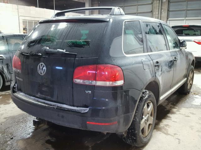 WVGZG77L95D054257 - 2005 VOLKSWAGEN TOUAREG 3. BLACK photo 4