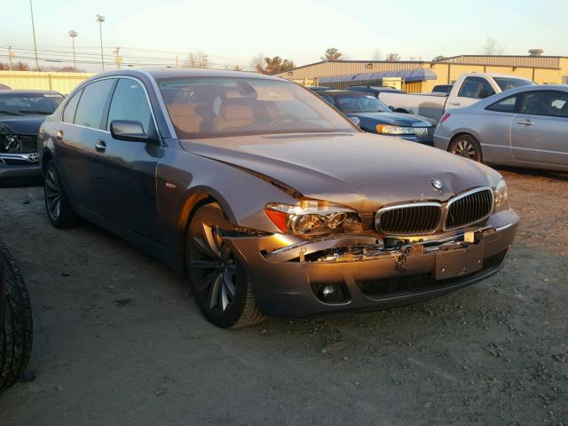 WBAHN83558DT86233 - 2008 BMW 750 LI GRAY photo 1