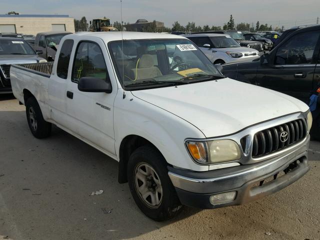 5TEVL52N21Z786002 - 2001 TOYOTA TACOMA XTR WHITE photo 1