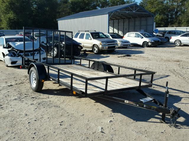 4YMBU1212HG002986 - 2017 UTILITY TRAILER BLACK photo 1