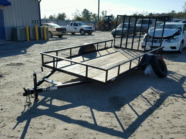 4YMBU1212HG002986 - 2017 UTILITY TRAILER BLACK photo 2