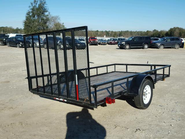 4YMBU1212HG002986 - 2017 UTILITY TRAILER BLACK photo 4