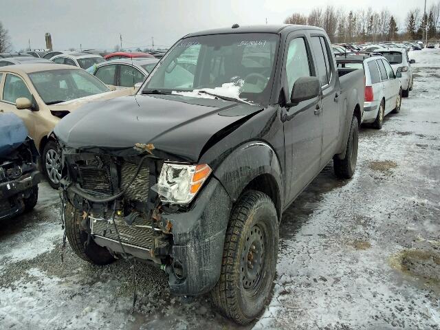 1N6AD0FV1FN728866 - 2015 NISSAN FRONTIER S BLACK photo 2