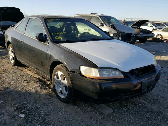 1HGCG2255YA026663 - 2000 HONDA ACCORD EX BLACK photo 1