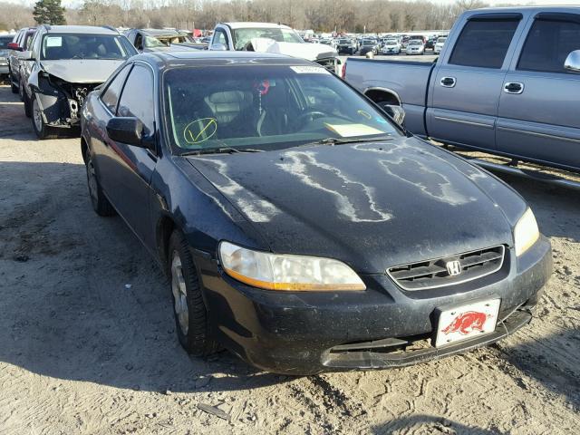 1HGCG3152YA004255 - 2000 HONDA ACCORD EX BLACK photo 1