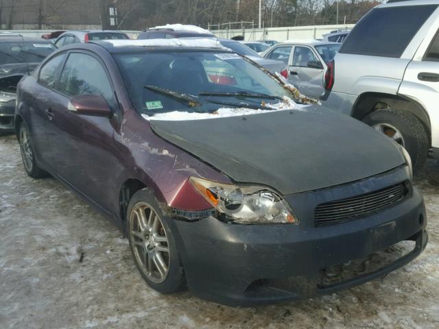 JTKDE177250011738 - 2005 TOYOTA SCION TC 紫色 照片 1
