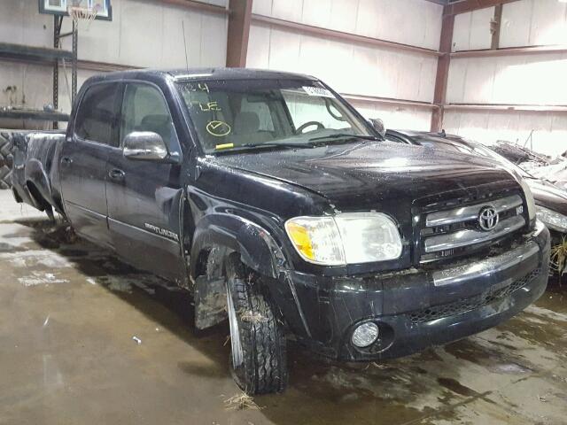 5TBET34106S510378 - 2006 TOYOTA TUNDRA DOU BLACK photo 1