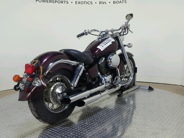 JH2RC44F43M101292 - 2003 HONDA VT750 CDD BURGUNDY photo 8