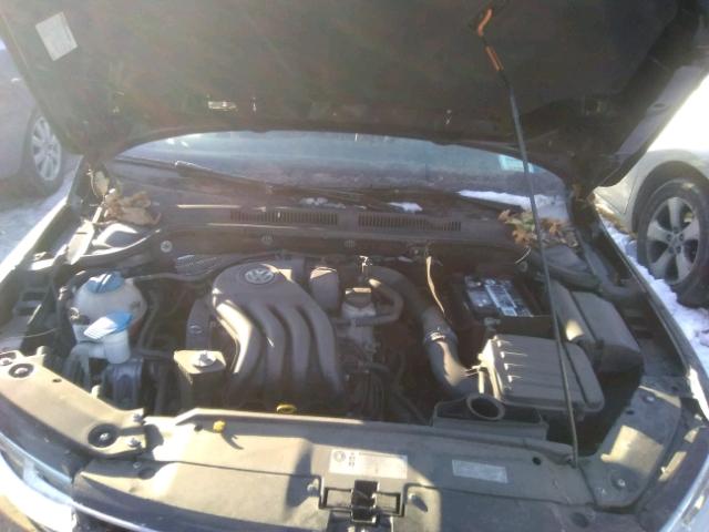 3VW2K7AJ9FM210182 - 2015 VOLKSWAGEN JETTA BASE BLACK photo 7