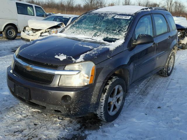 2CNDL13F776036554 - 2007 CHEVROLET EQUINOX LS GRAY photo 2