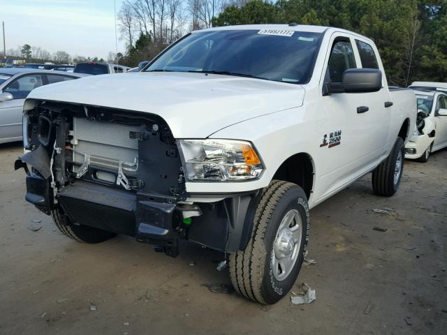 3C6UR5CL9JG107496 - 2018 RAM 2500 ST WHITE photo 2