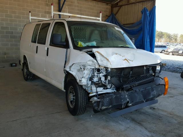 1GCWGFCF5F1243167 - 2015 CHEVROLET EXPRESS G2 WHITE photo 1