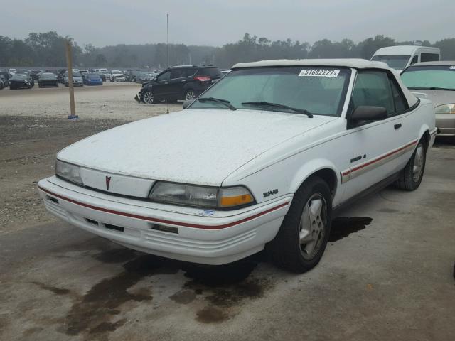 1G2JB34T6R7569609 - 1994 PONTIAC SUNBIRD LE WHITE photo 2