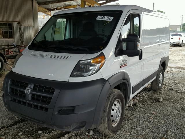 3C6TRVNG6HE523166 - 2017 RAM PROMASTER WHITE photo 2