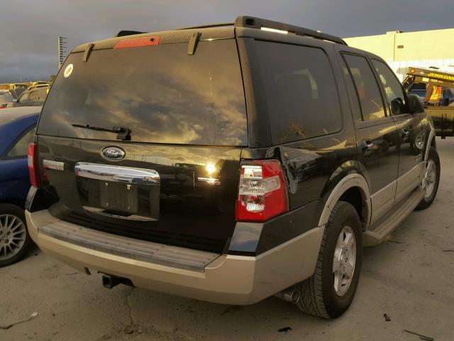 1FMFU17528LA46702 - 2008 FORD EXPEDITION BLACK photo 4