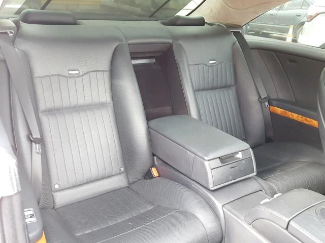 WDDEJ76X58A009658 - 2008 MERCEDES-BENZ CL 600 GRAY photo 6