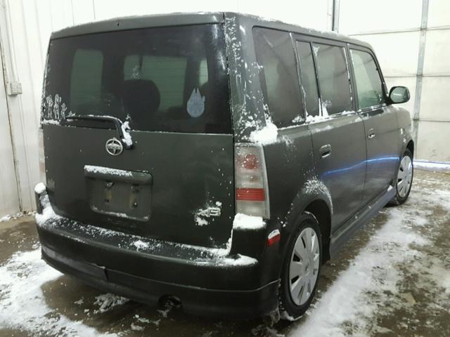 JTLKT324864053763 - 2006 TOYOTA SCION XB 绿色 照片 4