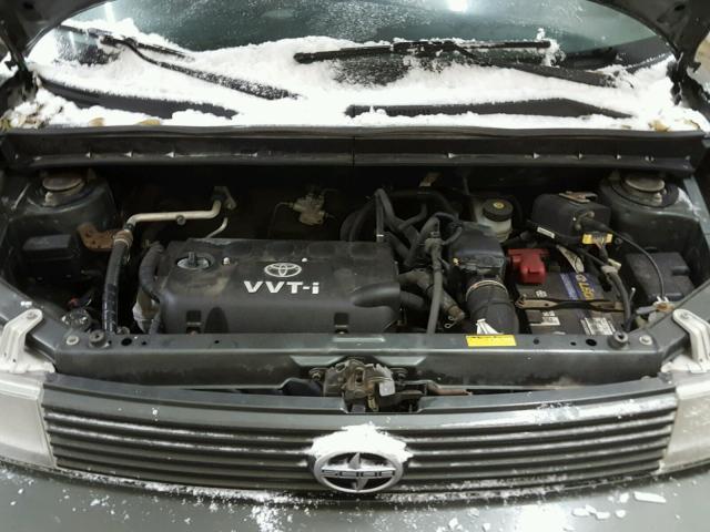 JTLKT324864053763 - 2006 TOYOTA SCION XB GREEN photo 7