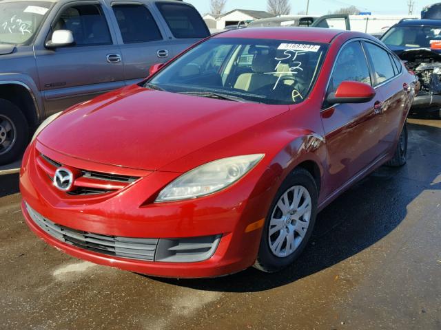 1YVHP81A695M10848 - 2009 MAZDA 6 I RED photo 2