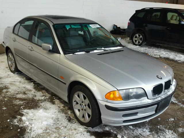 WBAAV33431FU84683 - 2001 BMW 325 I SILVER photo 1