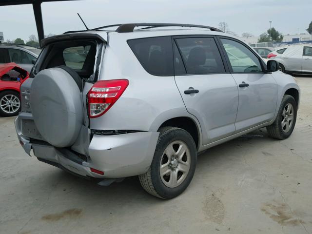 JTMZF4DV2AD021459 - 2010 TOYOTA RAV4 GRAY photo 4