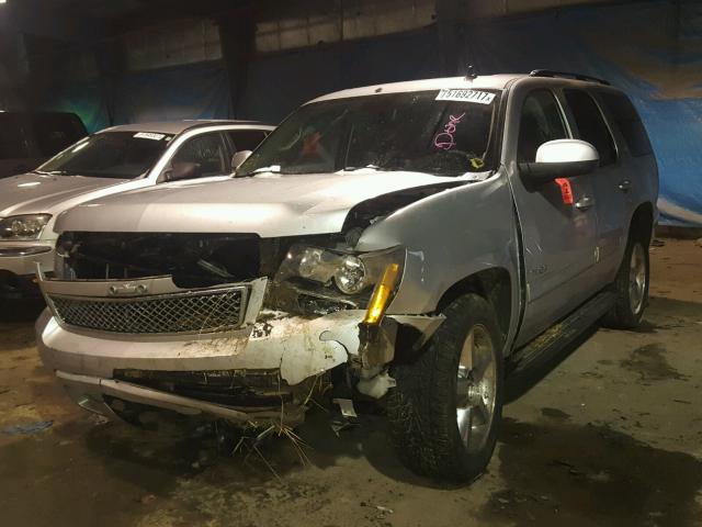 1GNSKBE0XDR214106 - 2013 CHEVROLET TAHOE K150 SILVER photo 2