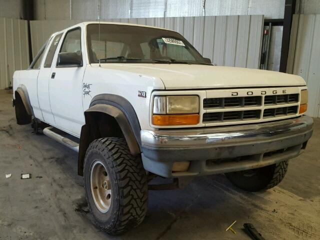 1B7GG23YXSW953922 - 1995 DODGE DAKOTA WHITE photo 1