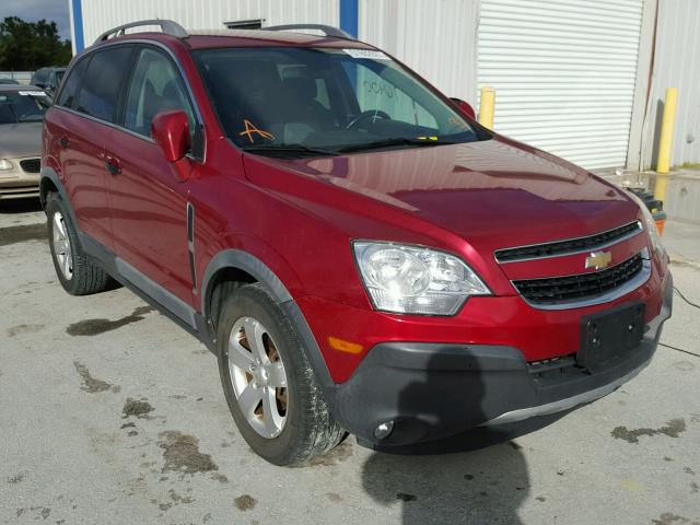 3GNAL2EK3CS566272 - 2012 CHEVROLET CAPTIVA SP RED photo 1