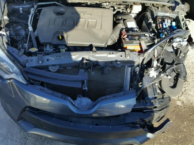 2T1BURHE6FC269006 - 2015 TOYOTA COROLLA BLUE photo 7