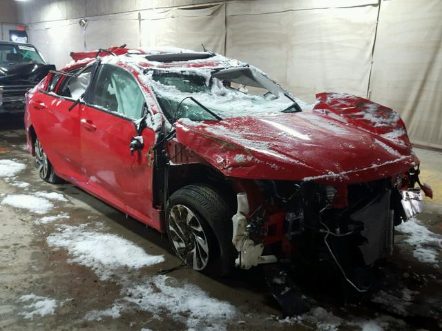 2HGFC2F77HH546627 - 2017 HONDA CIVIC EX Qırmızı foto 1
