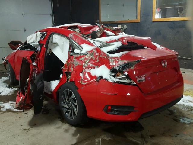 2HGFC2F77HH546627 - 2017 HONDA CIVIC EX Qırmızı foto 3