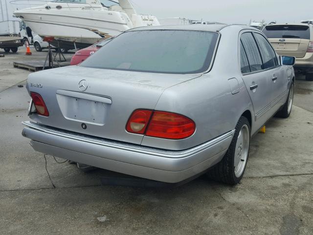 WDBJF72F1VA117888 - 1997 MERCEDES-BENZ E 420 SILVER photo 4