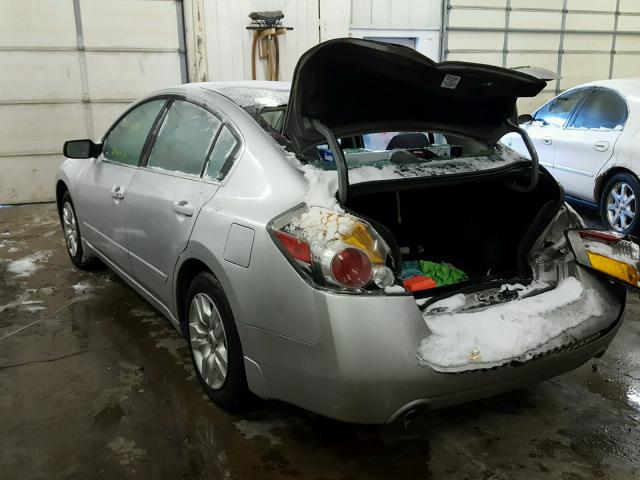 1N4AL2AP1CN462020 - 2012 NISSAN ALTIMA BAS SILVER photo 3