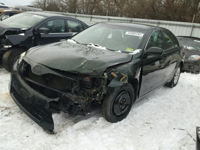 4T1BF3EK1BU583656 - 2011 TOYOTA CAMRY BASE GREEN photo 2