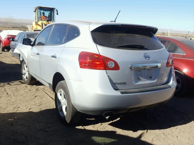 JN8AS5MT0DW022488 - 2013 NISSAN ROGUE S SILVER photo 3