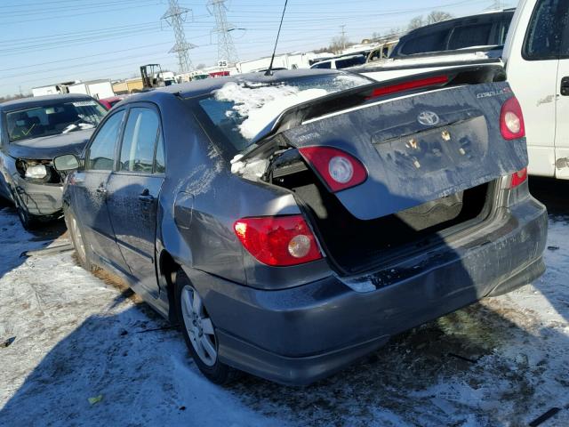 1NXBR32E57Z867708 - 2007 TOYOTA COROLLA CE GRAY photo 3