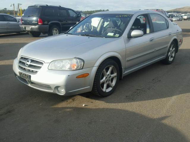 JN1DA31A63T407138 - 2003 NISSAN MAXIMA GLE SILVER photo 2