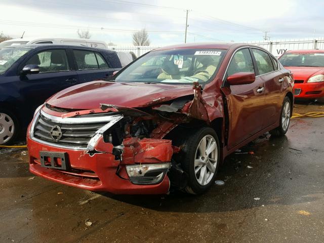 1N4AL3AP5EC193539 - 2014 NISSAN ALTIMA 2.5 RED photo 2