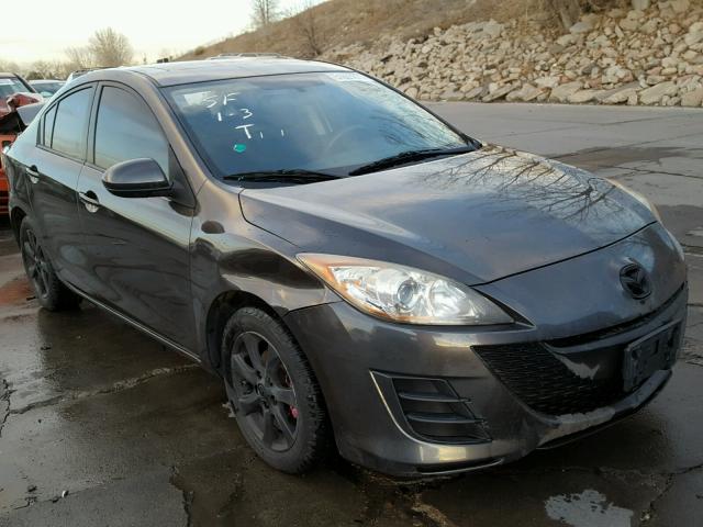 JM1BL1SF0A1162181 - 2010 MAZDA 3 I GRAY photo 1