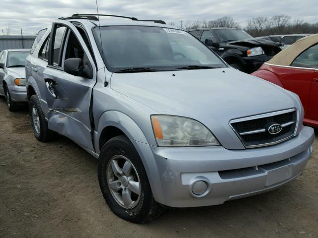 KNDJC733965637331 - 2006 KIA SORENTO EX SILVER photo 1