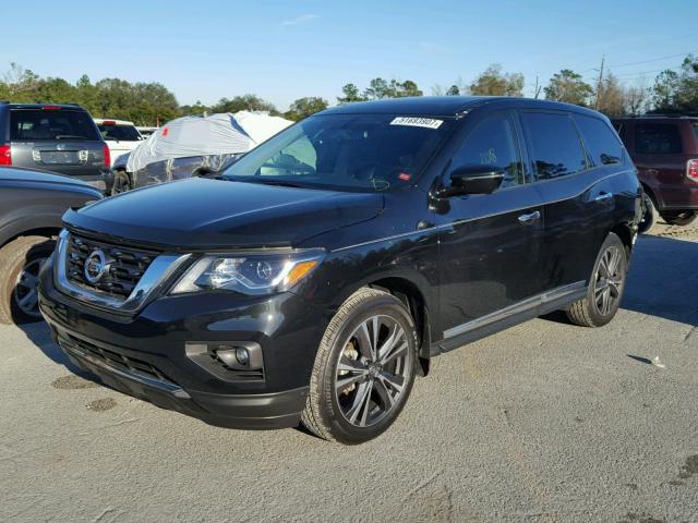 5N1DR2MN8HC654288 - 2017 NISSAN PATHFINDER BLACK photo 2