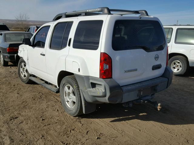 5N1AN08U58C526367 - 2008 NISSAN XTERRA OFF WHITE photo 3